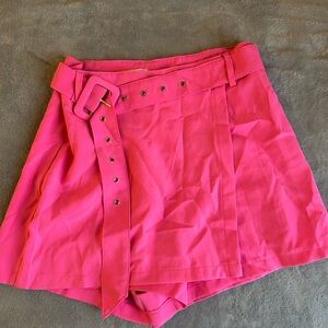 Stylish Pink Women's Skort